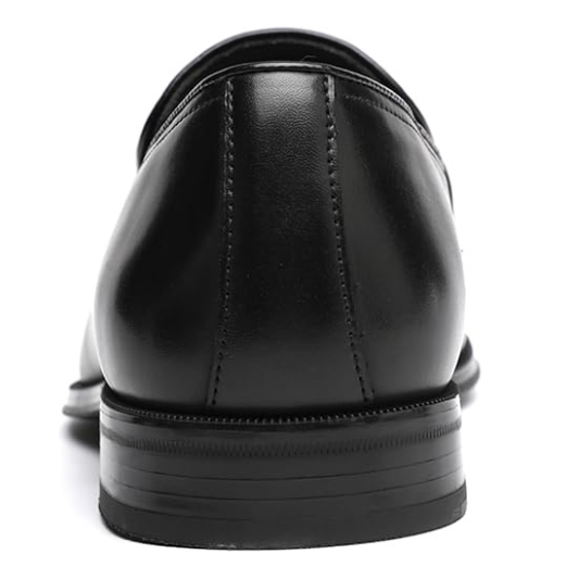 Mens Slip-On Penny Loafer Casual Dress Shoes Black Wedding Formal Work Pointed Toe Men Tuxedo Shoes