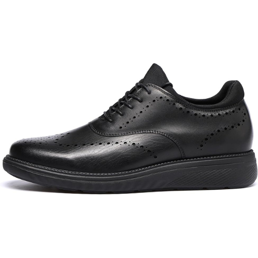 Mens Dress Casual Oxfords Shoes Lace-up Fashion Shoes Brogue