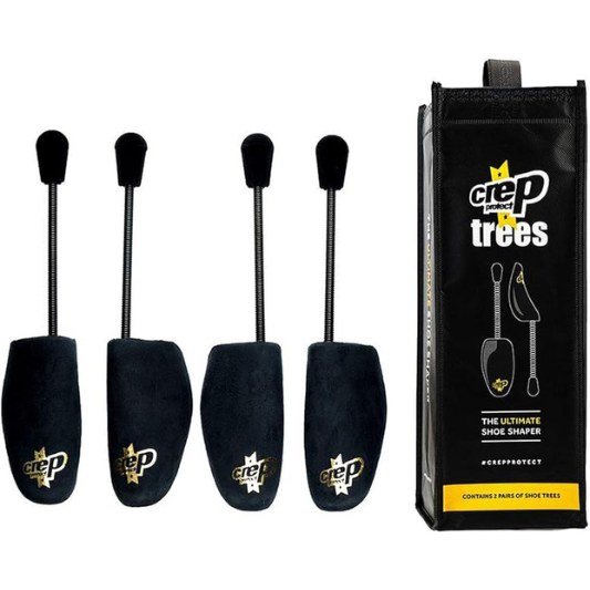 Protect Shoe Shaper Trees (2 Pairs) Prevents Creases & Maintains Sneaker Shape | Fits US 6-13 (Black)