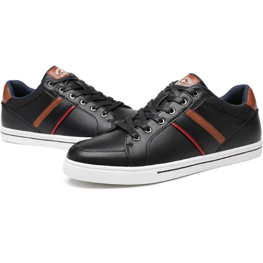 Men's Business Casual Dress Sneakers Fashionable Comfortable Shoes for Men's Sneakers