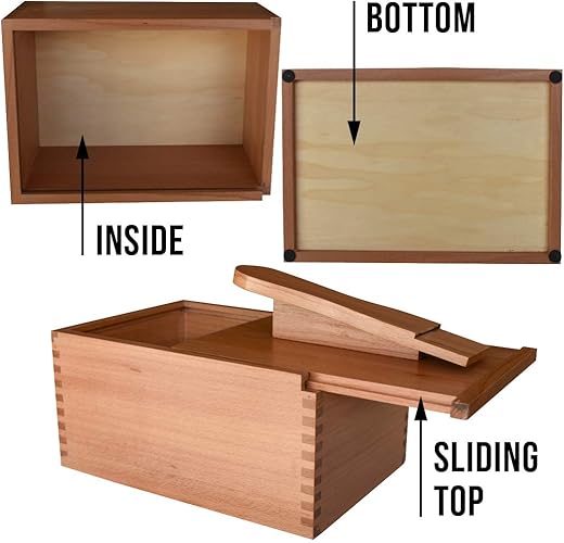 Shoe Shine Valet Box - Hardwood Boot & Shoe Care