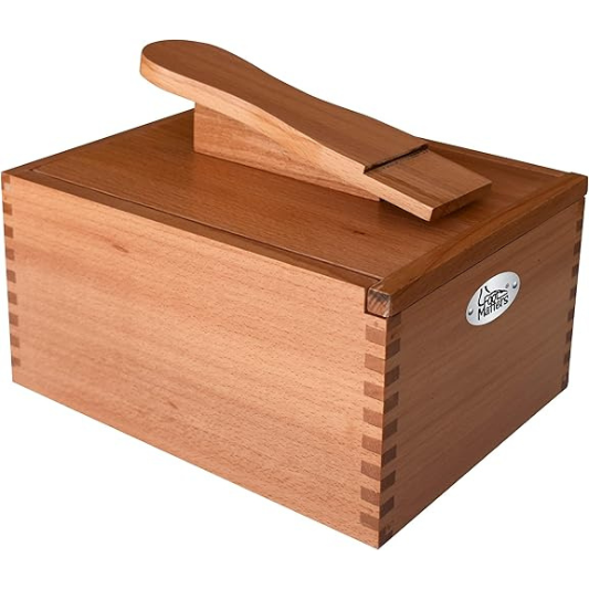 Shoe Shine Valet Box - Hardwood Boot & Shoe Care