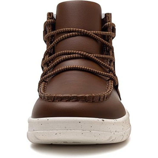 Women's Lace Up Ankle Boots Casual Comfortable Lightweight Walking Flat Ankle Booties